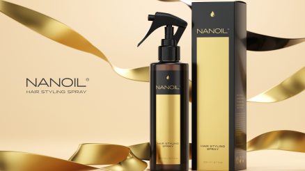 Nanoil empfohlenes Haarstylingspray