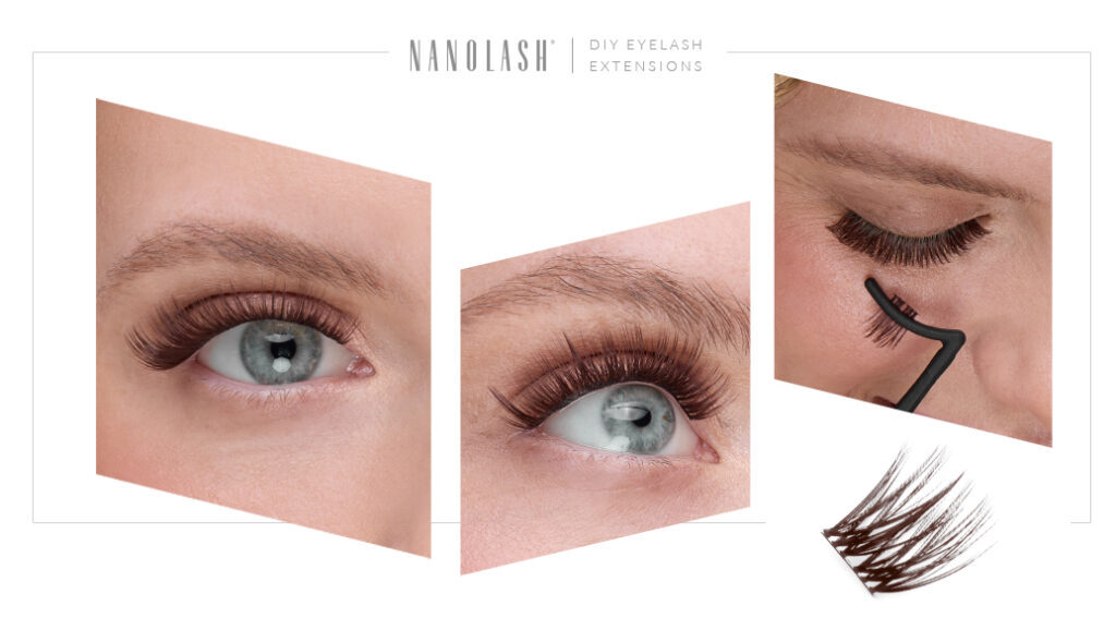 nanolash Set zur DIY Wimpernverlängerung