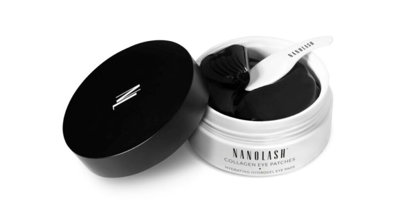Collagen-Augenmasken nanolash