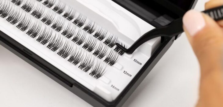 Pre-Glued Wimpernbüschel für Wimpernextensions nanolash